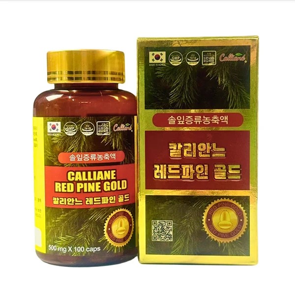 Tinh dầu thông đỏ 100 viên Red Pine Hàn Quốc